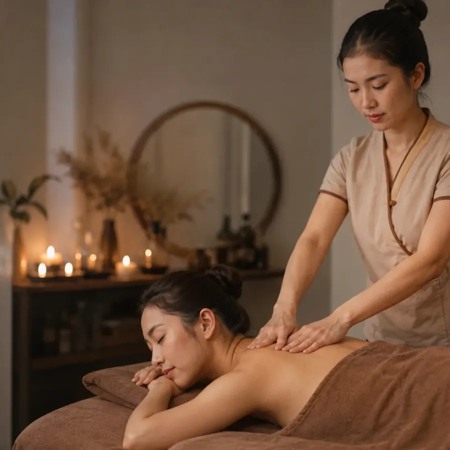 Khách thư giãn